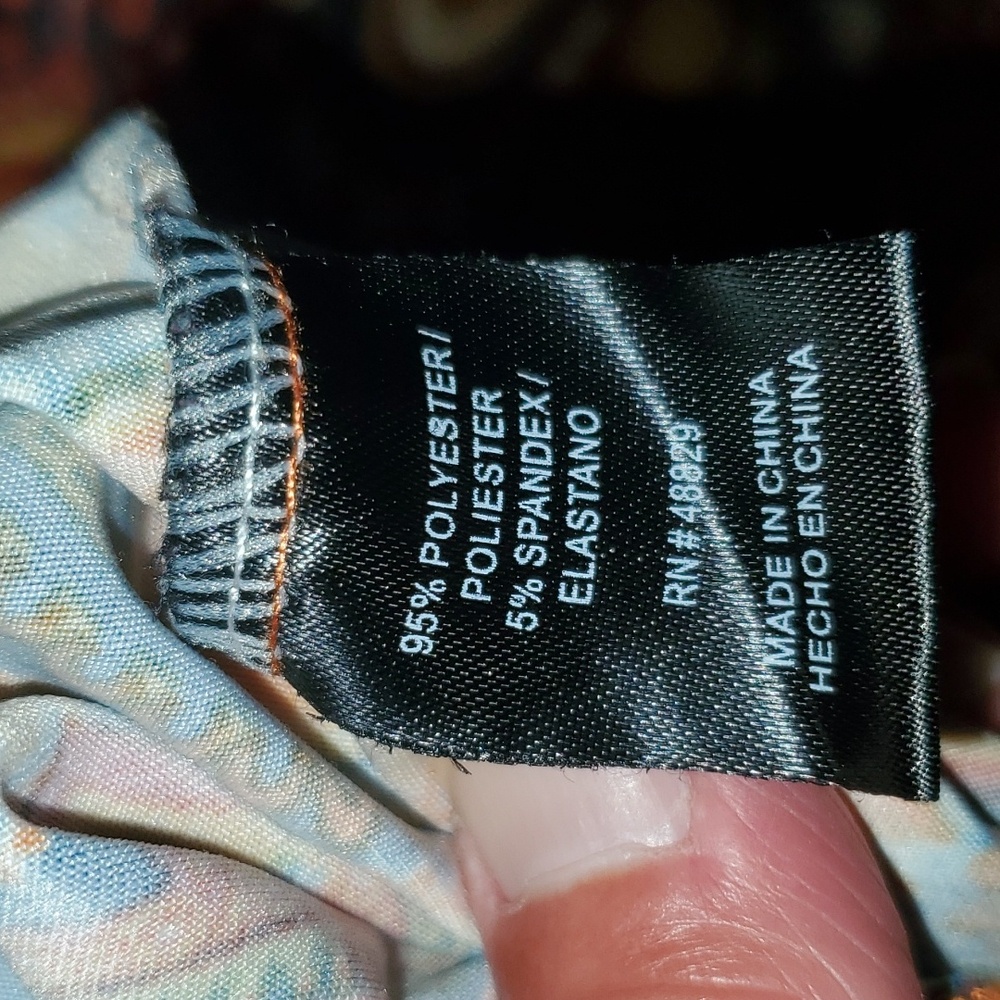 Like New Love Brand Women's Surplice Medallion Maxi Sundress Size Small - Picture 10 of 11